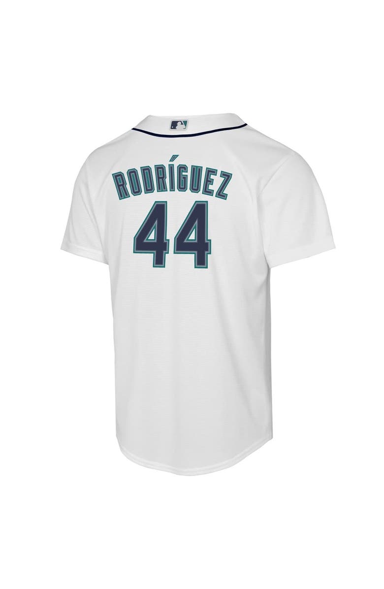 Nike Youth Nike Julio Rodriguez White Seattle Mariners Home Replica Player Jersey, Alternate, color, White