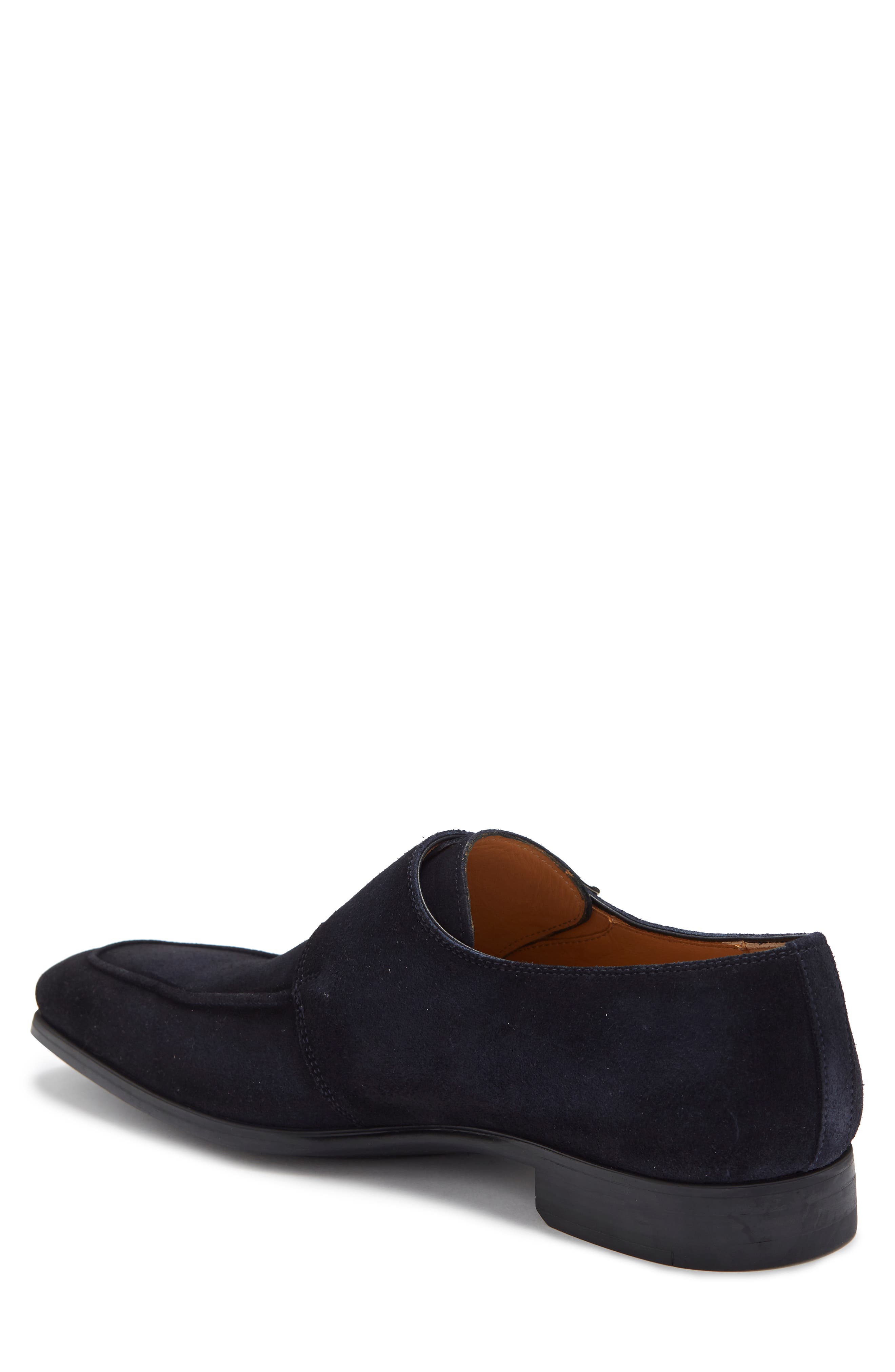 Monk Strap Shoe, Alternate, color, NAVY