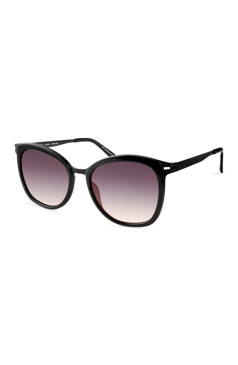 Modo 455 Sunglasses, Alternate, color, Black