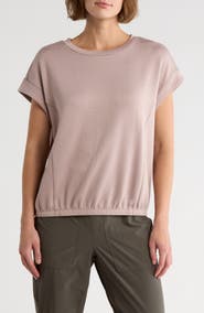 APANA Dolman Sleeve Scuba Knit Top