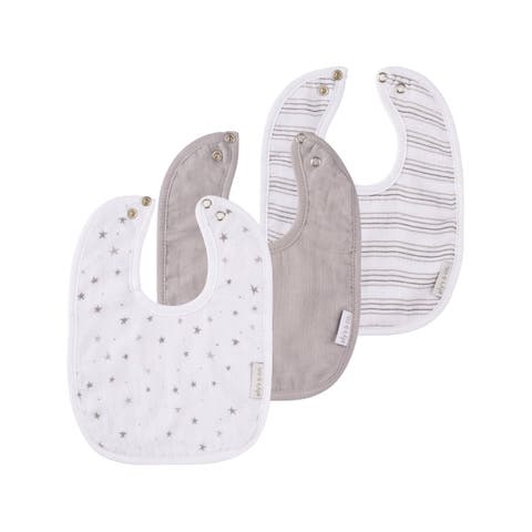 Muslin Terry Bib 3 Pack