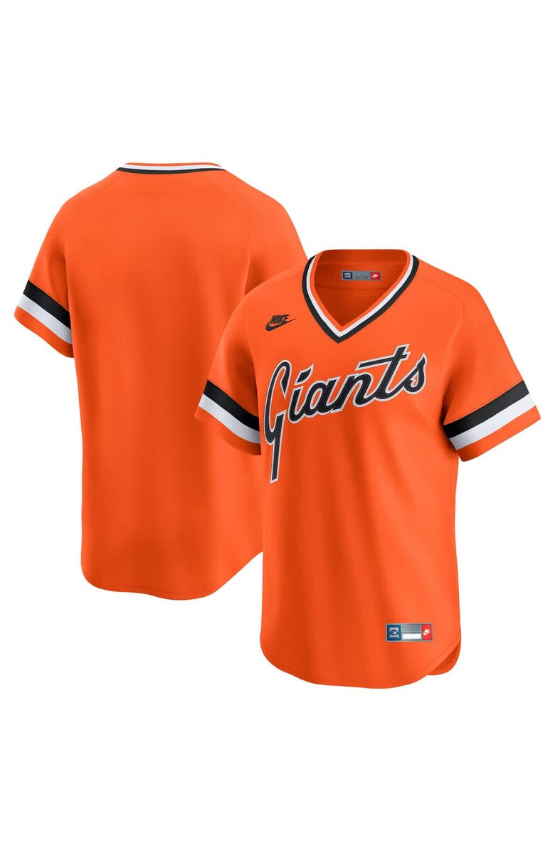 Nike Men's Nike Orange San Francisco Giants Throwback Cooperstown Collection Limited Jersey, Alternate, color, Orange