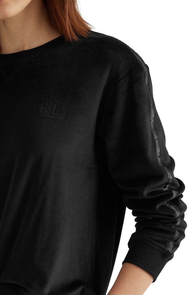 Lauren Ralph Lauren Velour Pajamas, Alternate, color, 