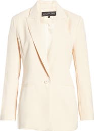 Endless Rose Tailored Single Button Blazer