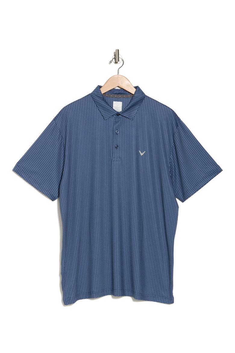 Performance Golf Polo, Alternate, color, PEACOAT