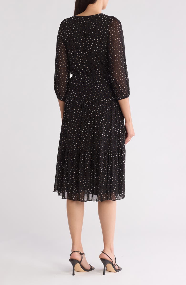 SANDRA DARREN Polka Dot Tiered Mesh Midi Dress | Nordstromrack SANDRA DARREN Polka Dot Tiered Mesh Midi Dress | Nordstromrack