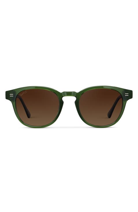 Felix - 48mm Round Polarized Sunglasses