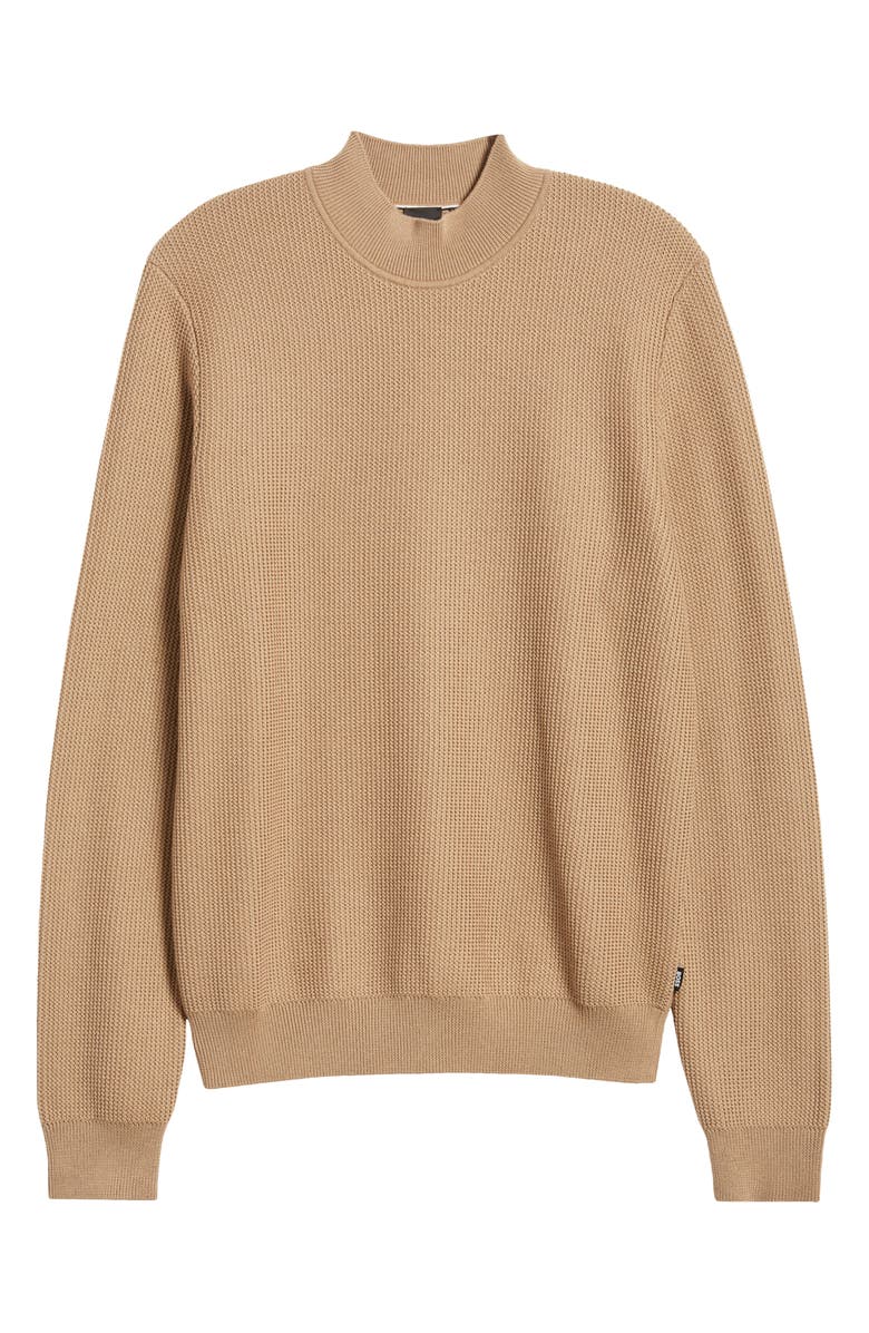 BOSS Derano Virgin Wool Blend Sweater, Alternate, color, Open Bge