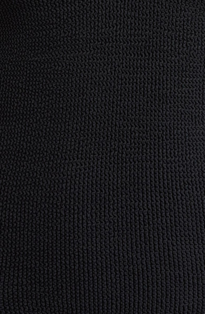 Hunza G Brooke Strapless One-Piece Swimsuit, Alternate, color, Black