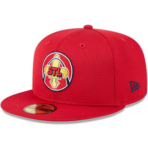 Men's New Era Red St. Louis Cardinals City Connect Batting Practice 59FIFTY Fitted Hat