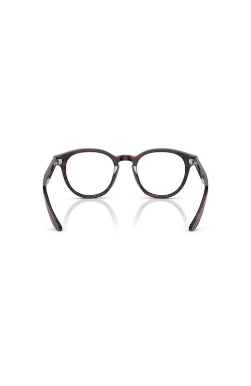 Giorgio Armani 50mm Phantos Optical Glasses In Black