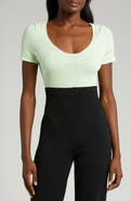 Nike Short Sleeve Rib Sweater Bodysuit