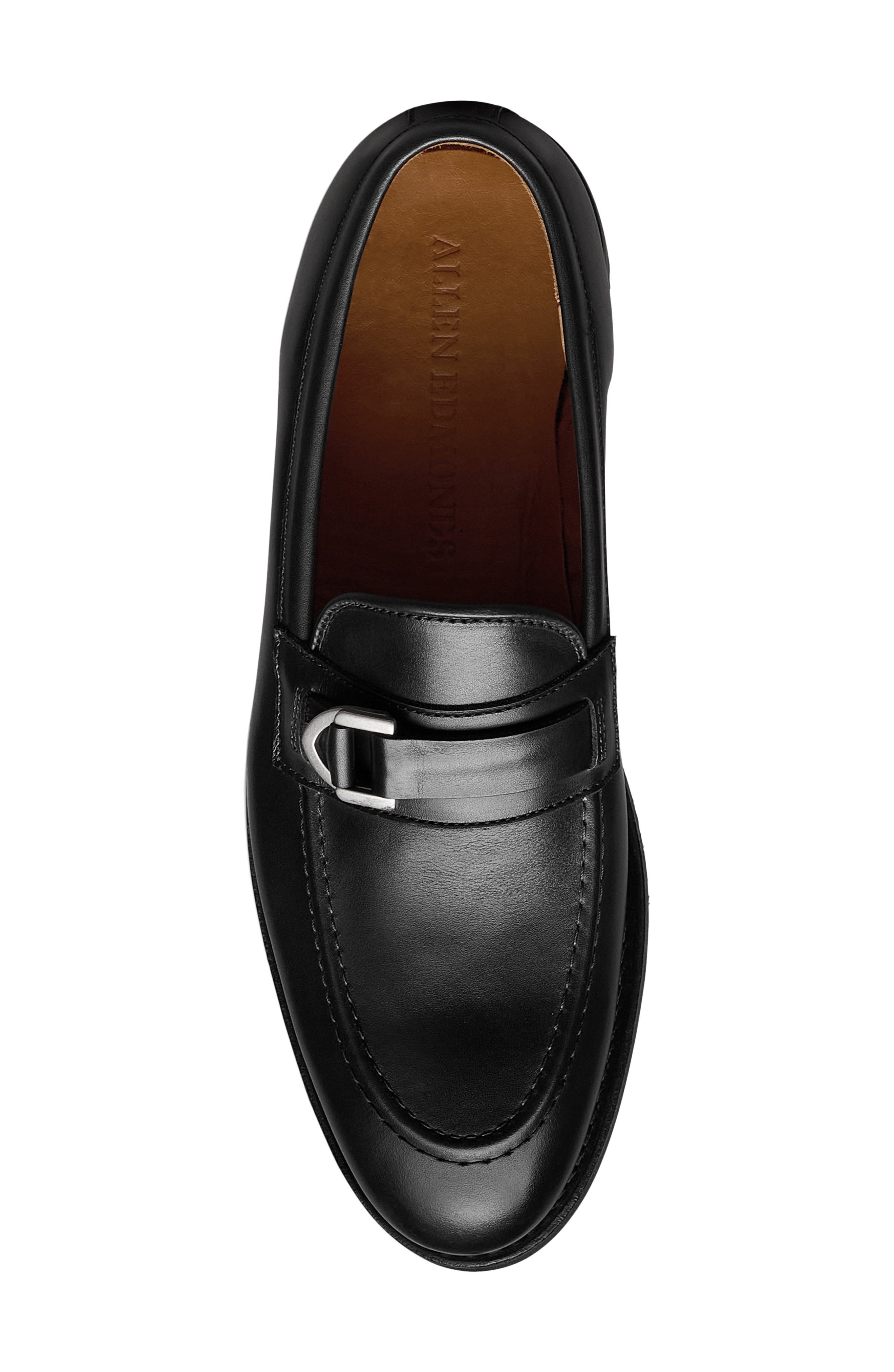 Allen Edmonds Rollins Buckle Loafer - Wide Width Available, Alternate, color, Black