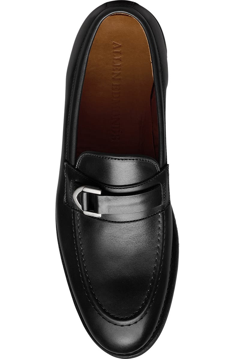 Allen Edmonds Rollins Buckle Loafer - Wide Width Available, Alternate, color, Black