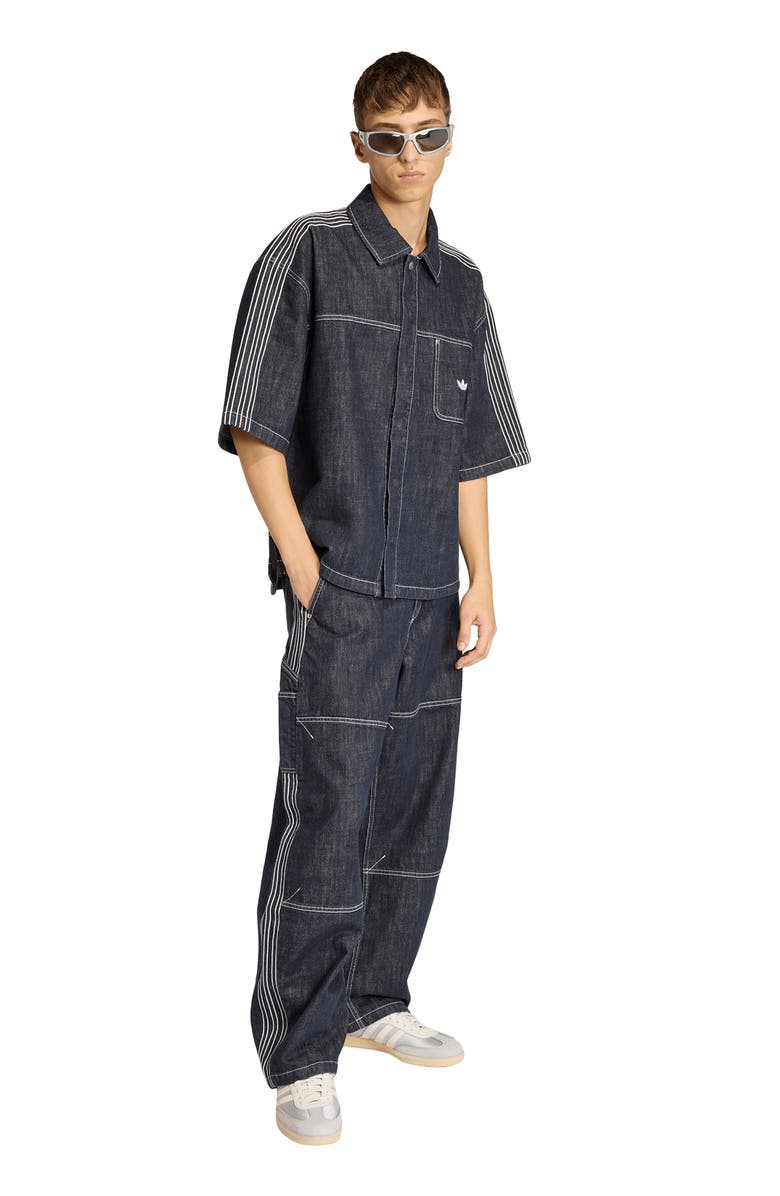 adidas Loose Fit Worker Jeans, Alternate, color,