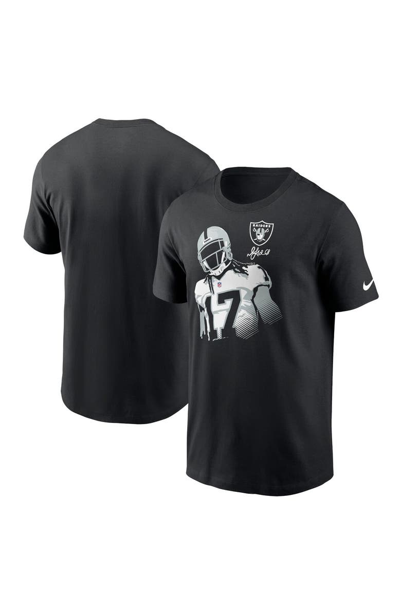 Nike Men's Nike Davante Adams Black Las Vegas Raiders Player Graphic T-Shirt, Main, color, 