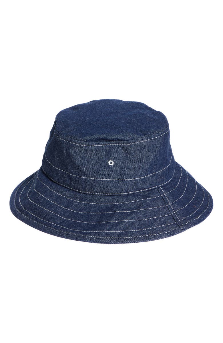 s.k. manor hill Denim Bucket Hat, Main, color,