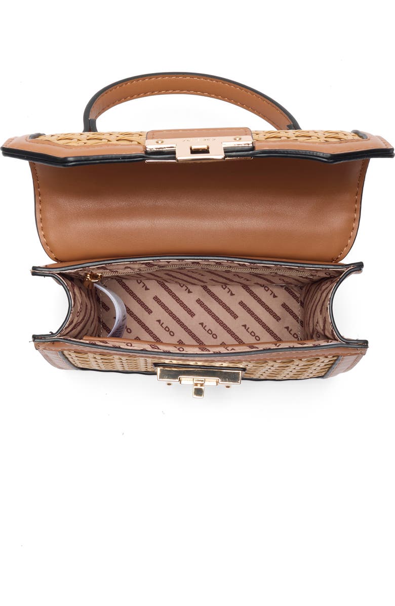 ALDO Etidan Crossbody Bag, Alternate, color, Brown