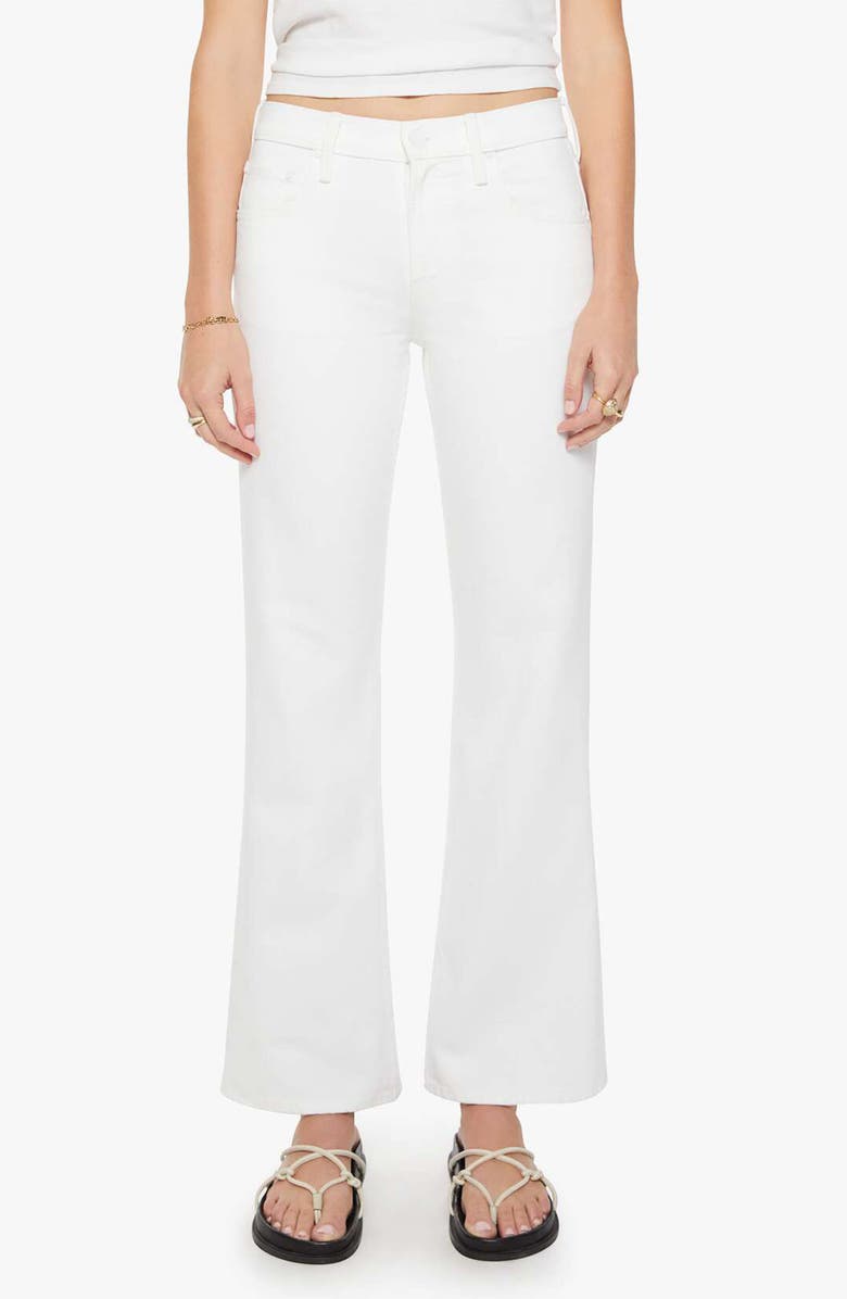 MOTHER The Bookie Skimp Mid Rise Bootcut Jeans, Main, color, Picket Fence