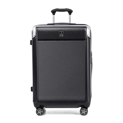 Platinum Elite Hardside Expandable Checked- Medium 25-Inch Spinner