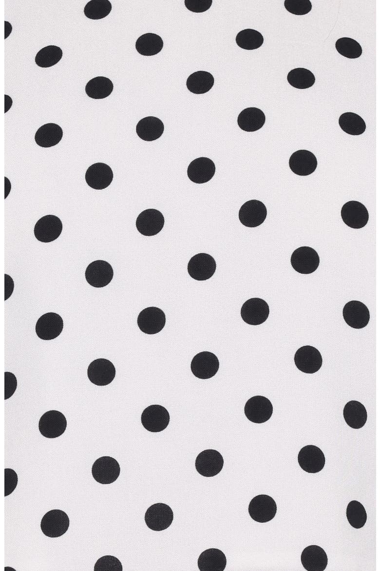 Michelle Polka Dot Tank & Shorts Set, Alternate, color, WHITE/ BLACK POLKA DOT