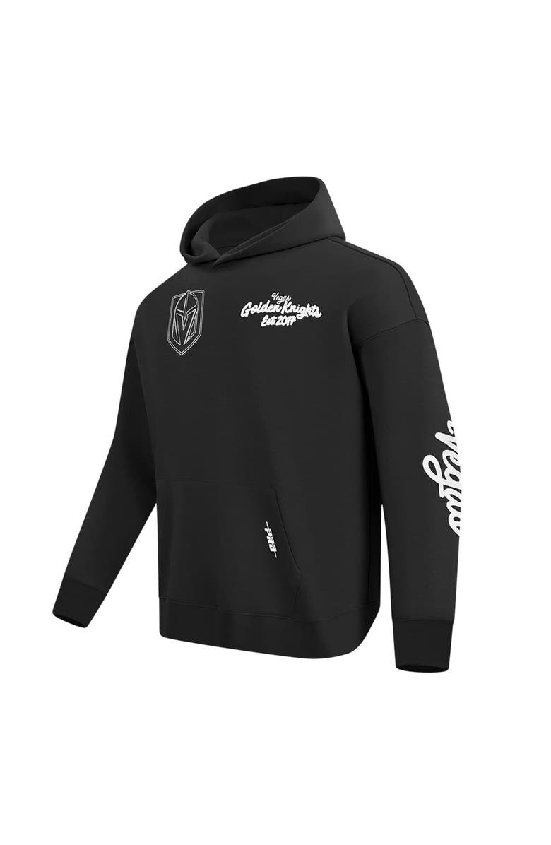 PRO STANDARD Men's Pro Standard  Black Vegas Golden Knights Paint the City Pullover Hoodie, Alternate, color, Black