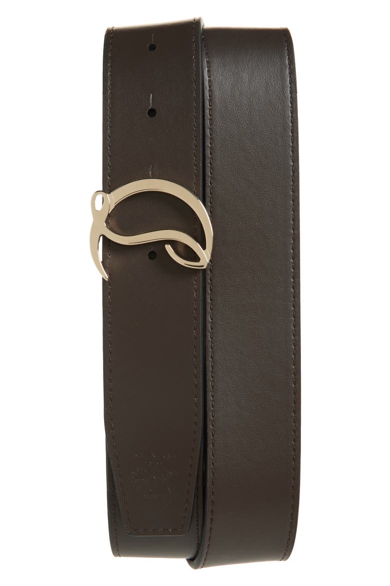 Mooncrest Reversible Leather Belt, Alternate, color, BLACK/ CAFE/ GOLD