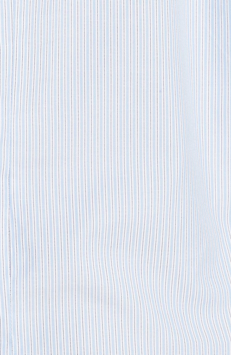 Tibi Tuxedo Shirting Bandana Top, Alternate, color, 