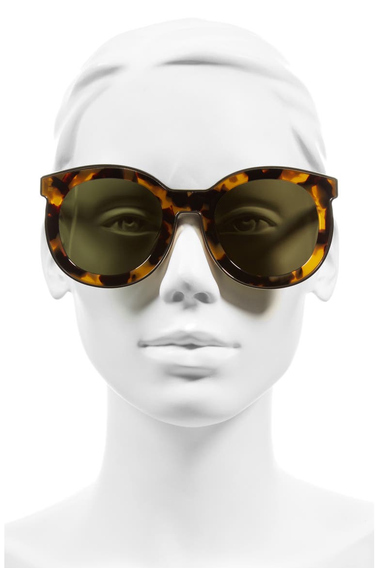 Alternative Fit Super Spaceship - Arrowed by Karen 50mm Sunglasses, Alternate, color, CRAZY TORTOISE/ GOLD