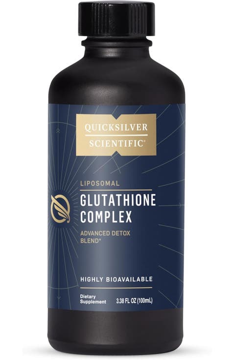 Glutathione Complex Milk Thistle and Vitamin B Complex Liquid Supplement
