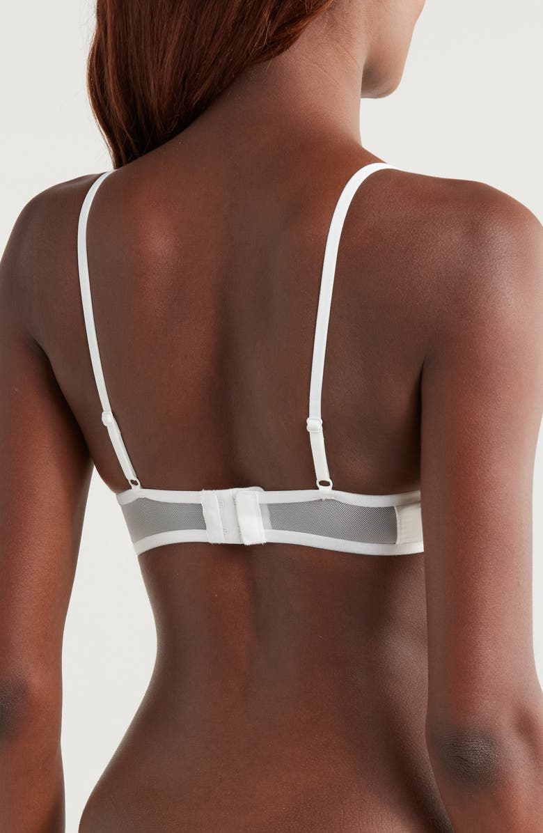 Amaryllis Embroidered Underwire Demi Bra