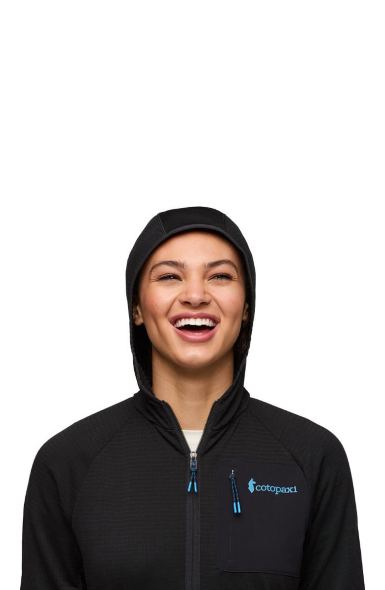 Cotopaxi Otero Fleece Full-Zip Hooded Jacket - Women's, Alternate, color, Cotopaxi Black