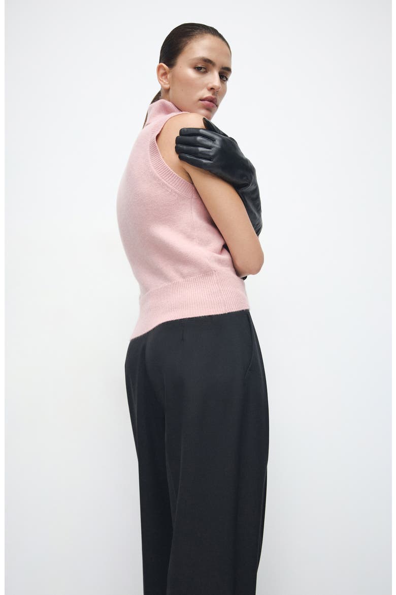 Baby Turtleneck Sleeveless Sweater, Alternate, color, LT-PASTEL PINK