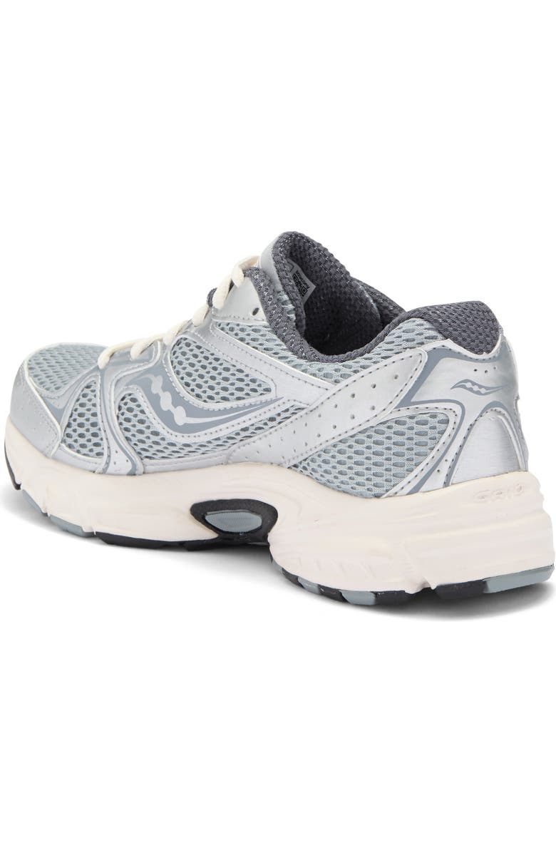 Saucony Ride Millennium Sneaker, Alternate, color, Silver/Cre