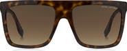 Marc Jacobs 57mm Flat Top Sunglasses
