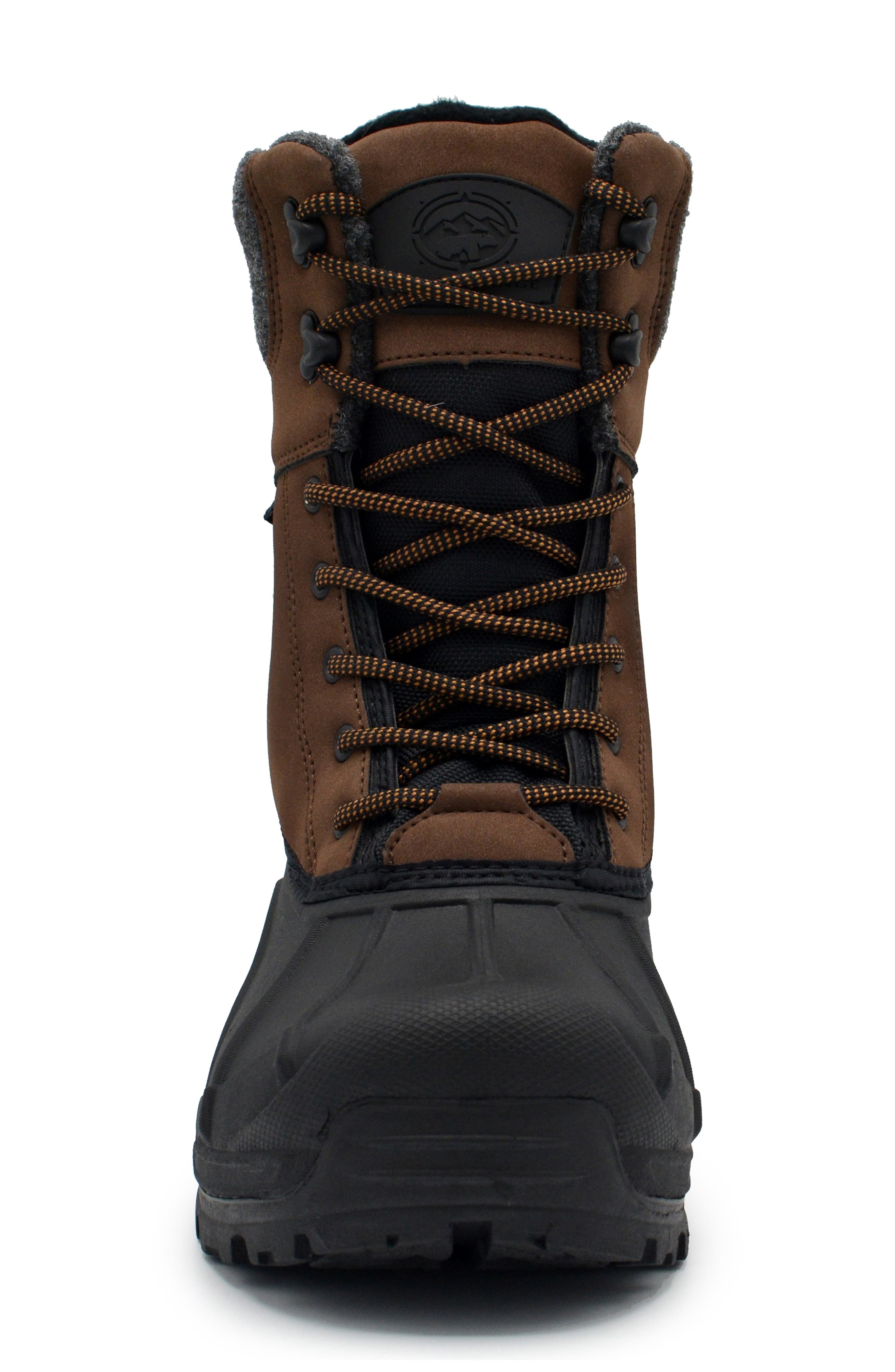 Tasco Snow Boot, Alternate, color, BROWN