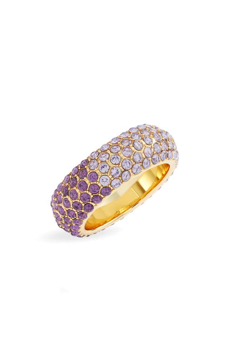 Kendra Scott Mikki Pavé Crystal Band Ring, Main, color, 