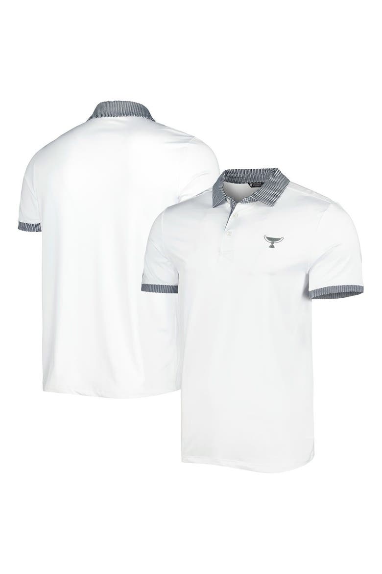 Men's Levelwear White TOUR Championship Thomas Polo, Alternate, color, White