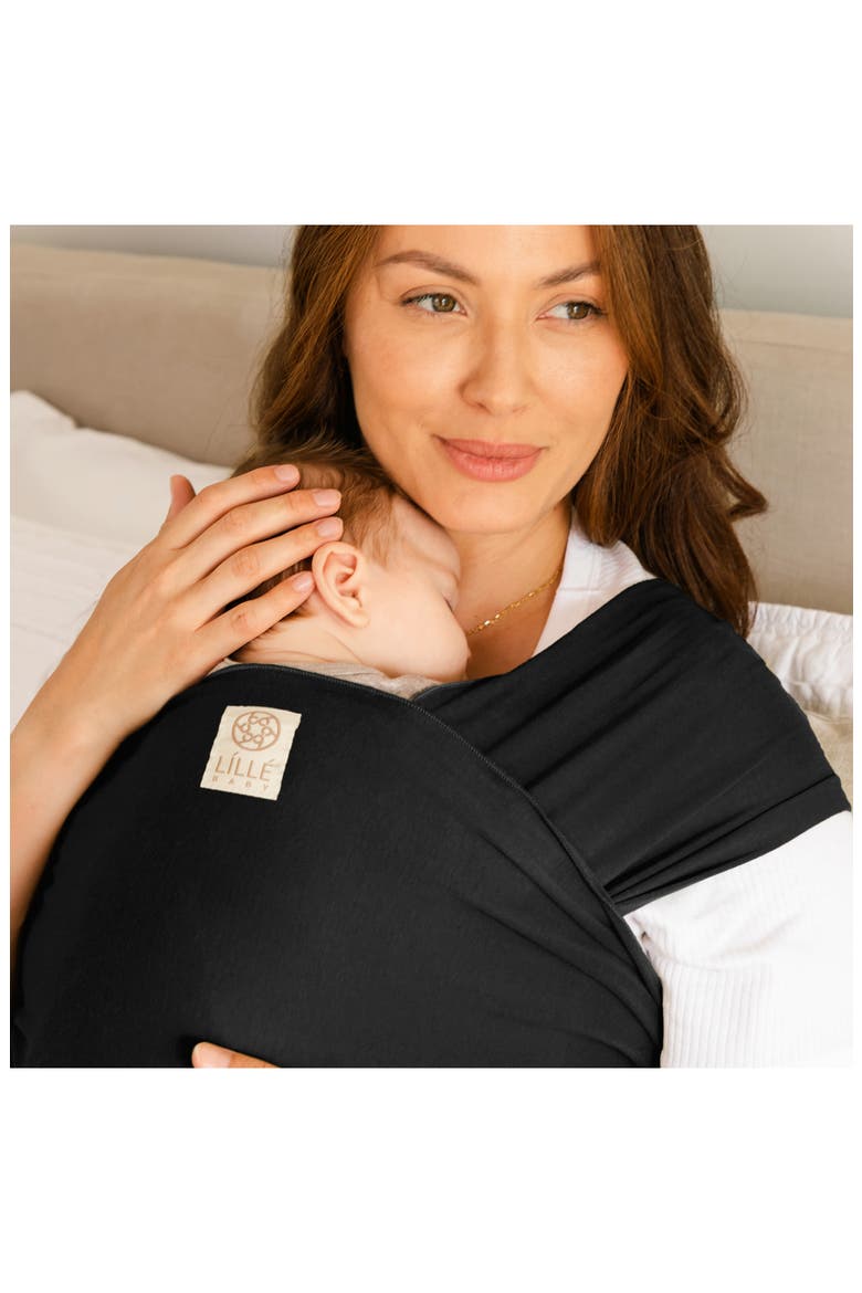 Dragonfly™ Wrap Baby Carrier, Alternate, color, BLACK