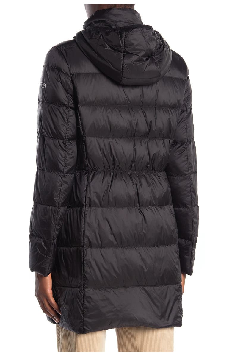 Lucky Brand Hooded Zip Front Down Jacket, Main, color,