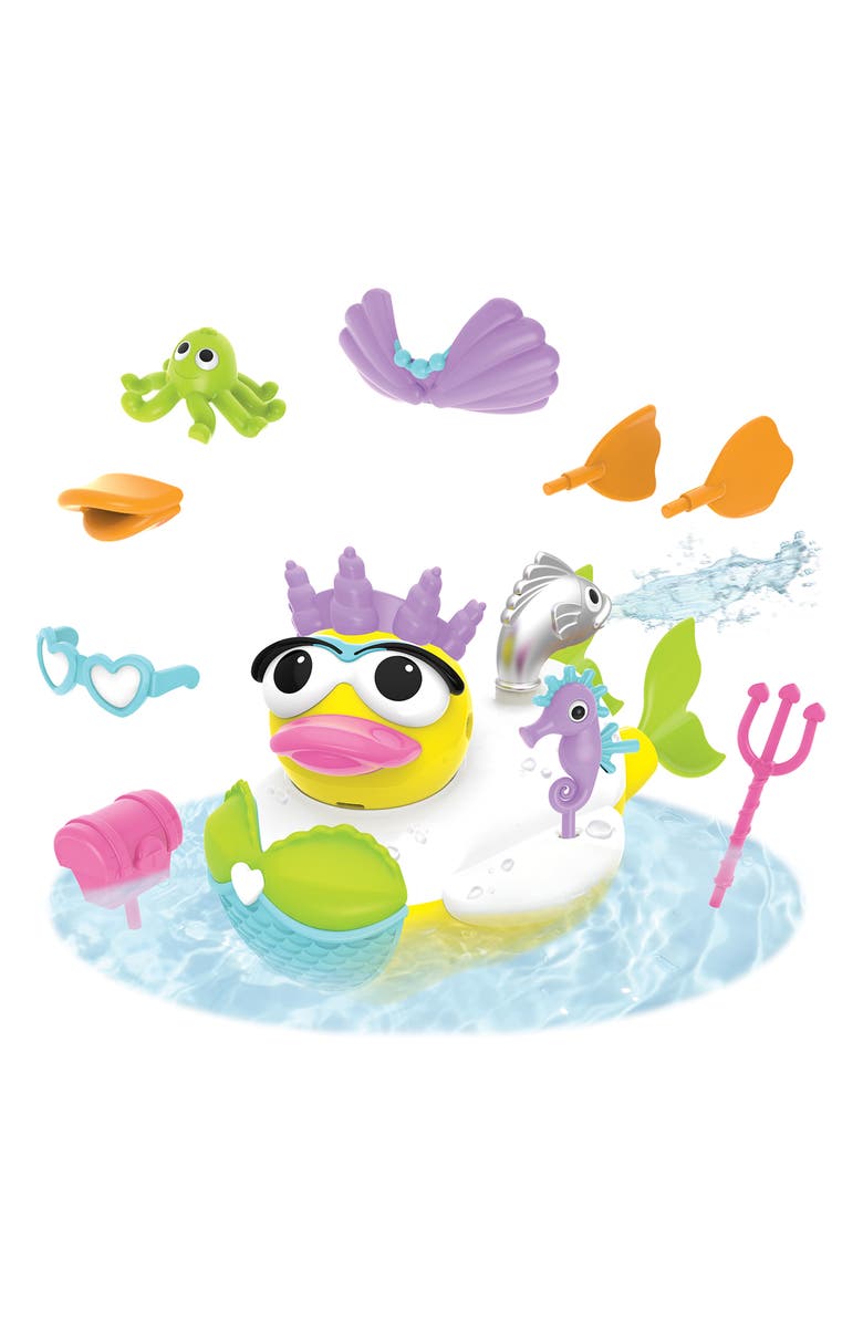 Yookidoo Jet Duck Create a Mermaid Waterproof Toy, Main, color, Multi