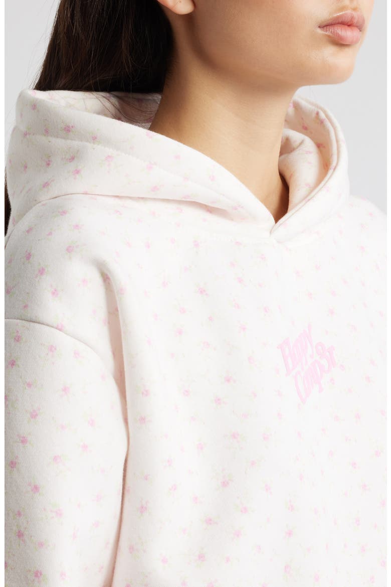 Flower Hoodie, Alternate, color, CREAM