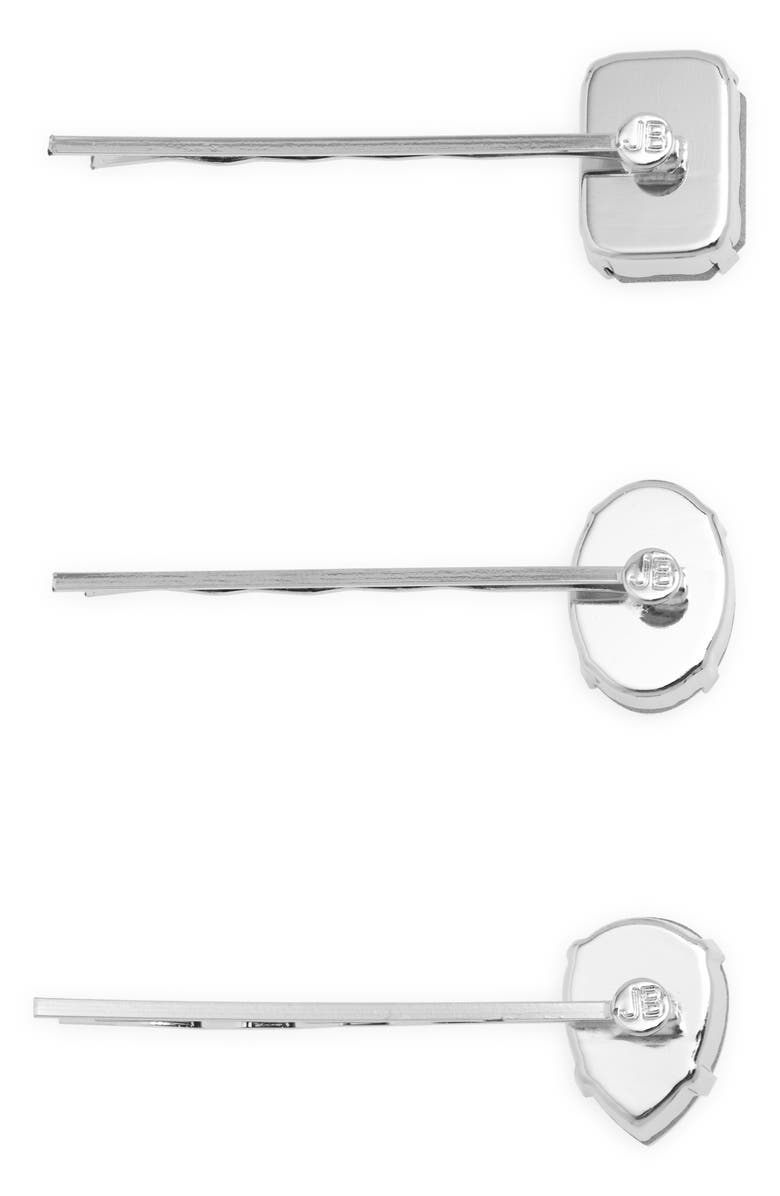 Jennifer Behr Karina Assorted 3-Pack Czech Crystal Bobby Pins, Alternate, color, Crystal