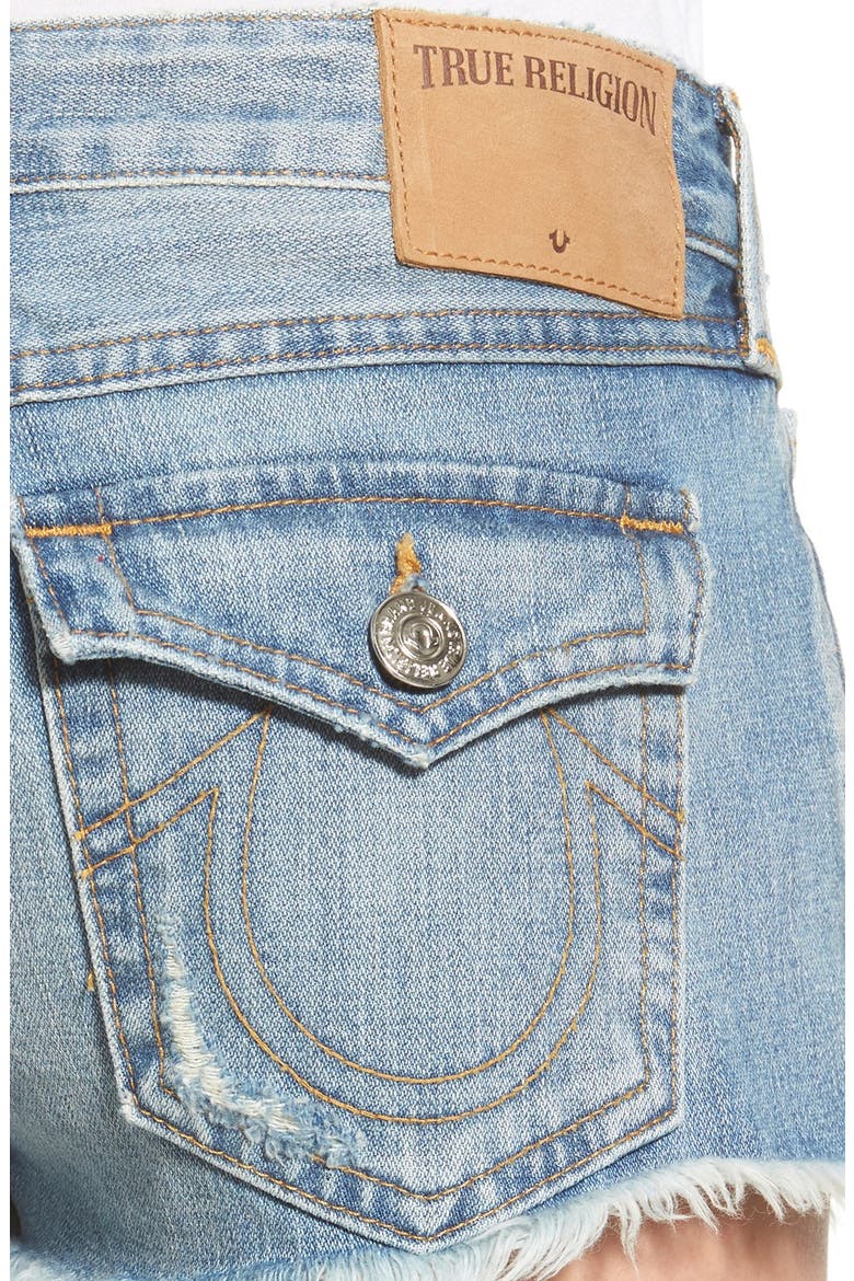 Brand Jeans Joey Flap Pocket Cutoff Shorts, Alternate, color, VINTAGE TRUE DESTROYED