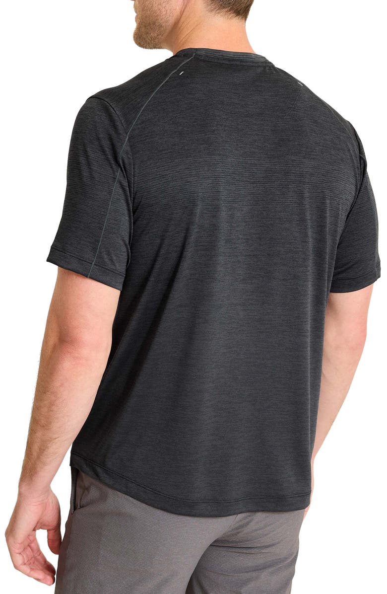 Tommy Bahama Oasis Fade Crewneck Recycled Polyester Jersey T-Shirt, Alternate, color, Jet Black