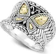 SAMUEL B. Textured Butterfly Ring