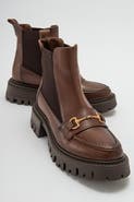 Prologue Shoes Vesper Buckled Chelsea Boot