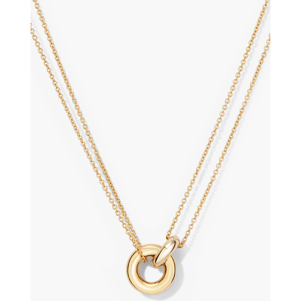 Mejuri Vermeil Linked Necklace In Gold