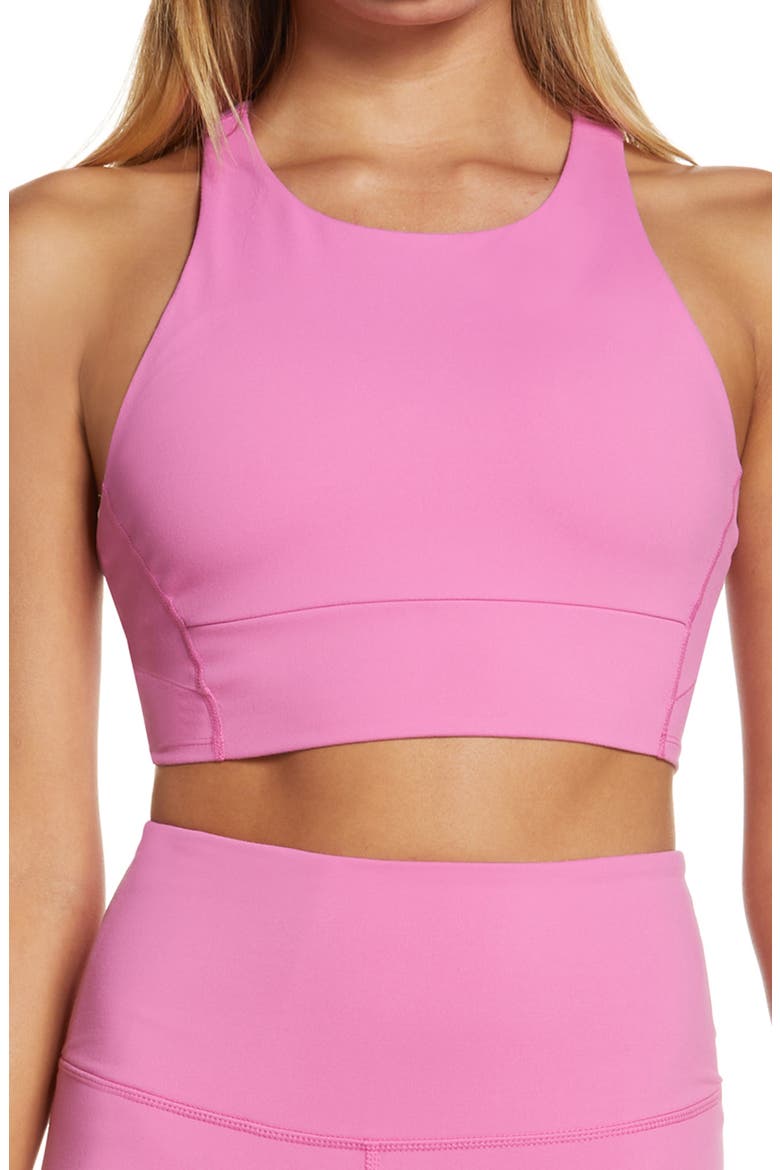 Live In Racerback Bra, Main, color, PINK SURPRISE