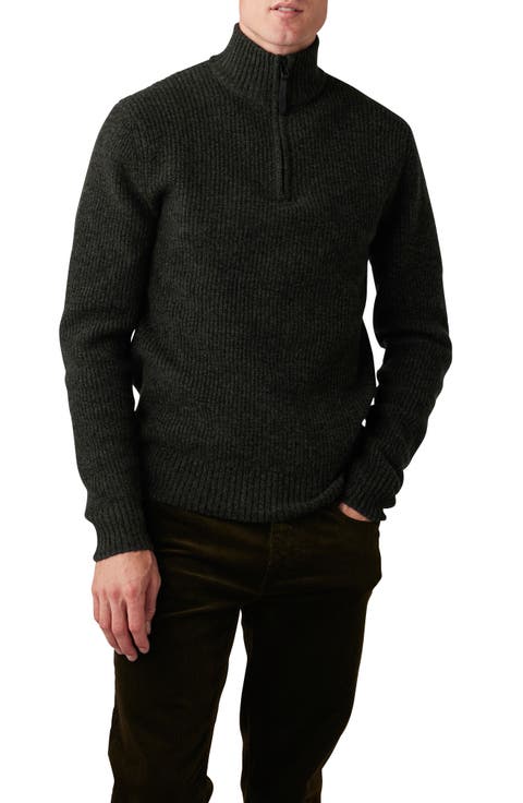 Robbies Road Quarter Zip Sweater